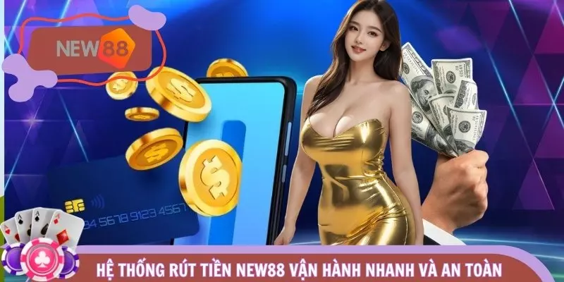 Hệ thống Rút Tiền NEW88 vận hành nhanh và an toàn