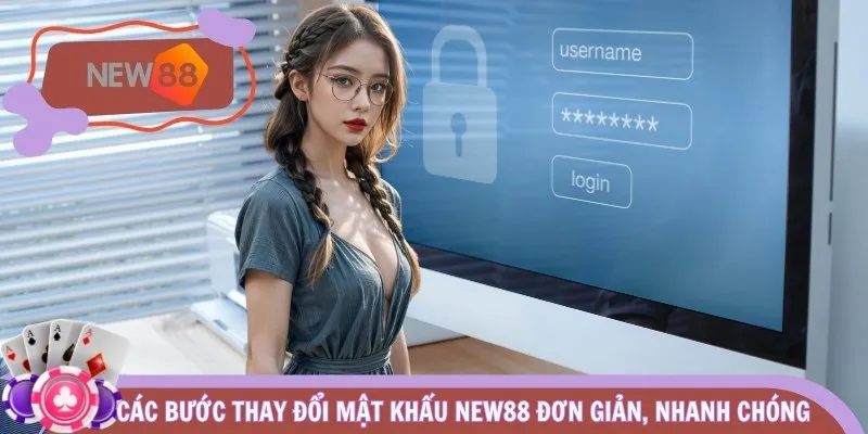 Các bước thay đổi mật khẩu NEW88 đơn giản, nhanh chóng